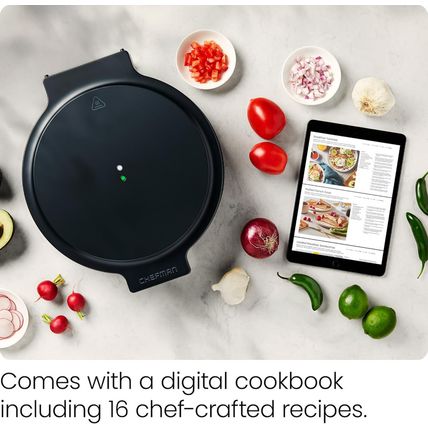 Chefman Everything Maker & Pizza Oven – 1440W Countertop Electric Pizza Maker wi
