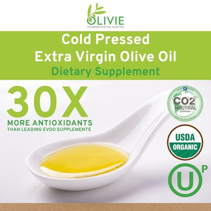 Organic High Polyphenol Rich Extra Virgin Olive Oil OLIVIE plus 30X | Moroccan D
