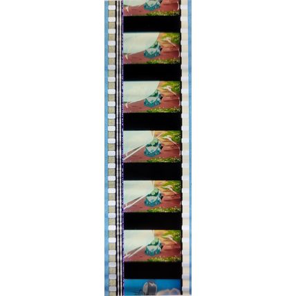 POKEMON - PK JPD - b047u . 1 STRIP OF 5 - 35MM - FILM CELLS