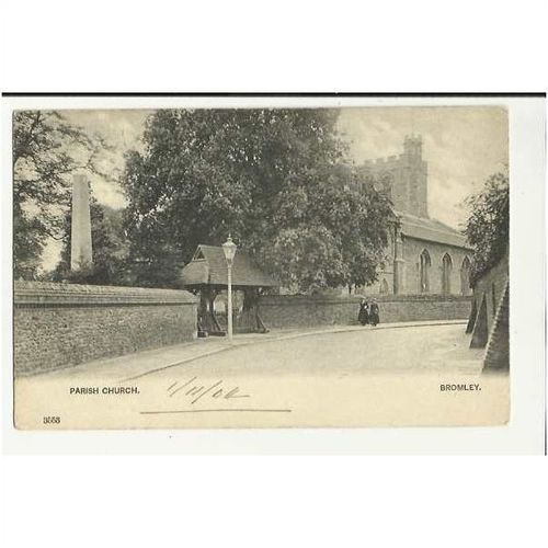 Kent BROMLEY Parish Church Postcard (3553)
