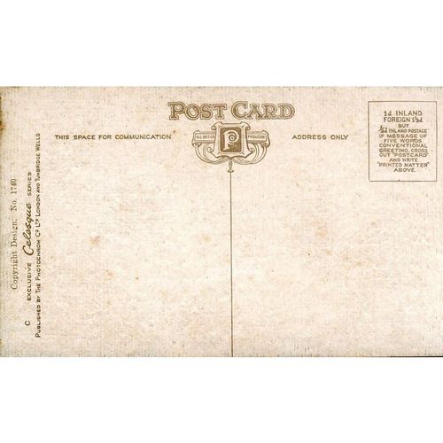 Vintage Celesque Postcard - 'Homeward Bound'