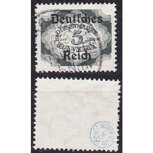 GERMANY REICH Dienst [1920] MiNr 0051 ( O/used ) [01]