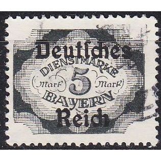 GERMANY REICH Dienst [1920] MiNr 0051 ( O/used )
