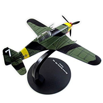 MORANE-SAULNIER MS. 406 FRANCE AIR FORCE YEAR 1942 GREEN DEAGOSTINI SCALE 1:72