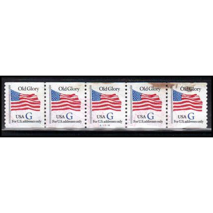 Used 2890 32c G Old Glory Very Fine PNC 11324/5 PA3303