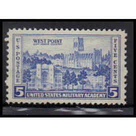 789 5c West Point Very Fine MNH O5620