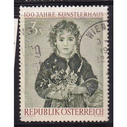 AUSTRIA 1961 CENTENARY KUNSTLERHAUS 3s USED SG1367