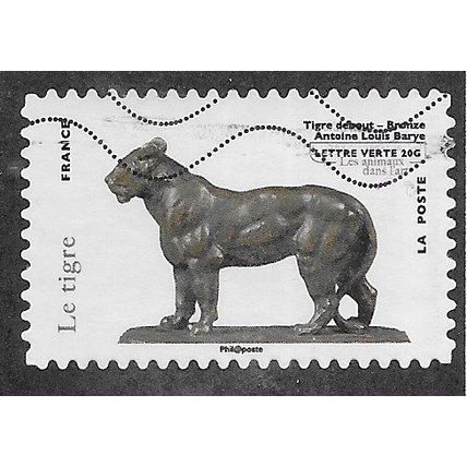 FRA 2013 (58c (S/A) 'ANIMALS IN ART' FINE USED (EBID76-186)