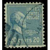 Used 825 20c James Garfield Fine M08055