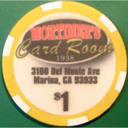 Mortimer's. $1 Casino Chip. Marina, CA. Y23.