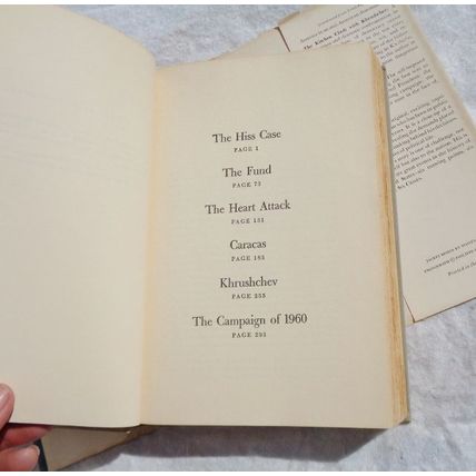 Richard Nixon Six Crisis 1962 First Edition Auto Pen Signature HC