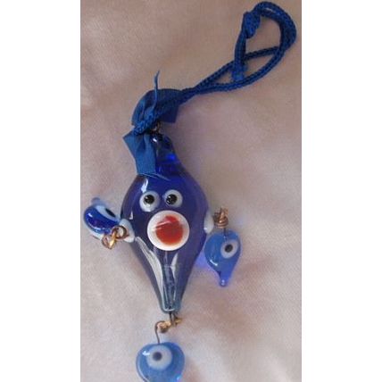 Blue Evil Eye doll