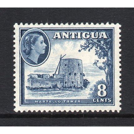 Antigua - 1953-62 - 8c Martello Tower (sg127) Mint Hinged