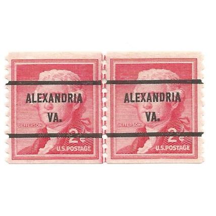 PRECANCEL-BURO FALL SALE UPTO 75% OFF CAT ALEXANDERIA, VA 1055-71 LGP EFO??