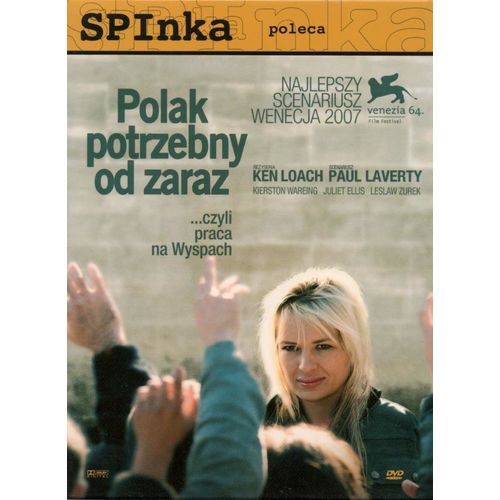 Polak potrzebny od zaraz (DVD) 2008 Ken Loach, Leslaw Zurek POLSKI