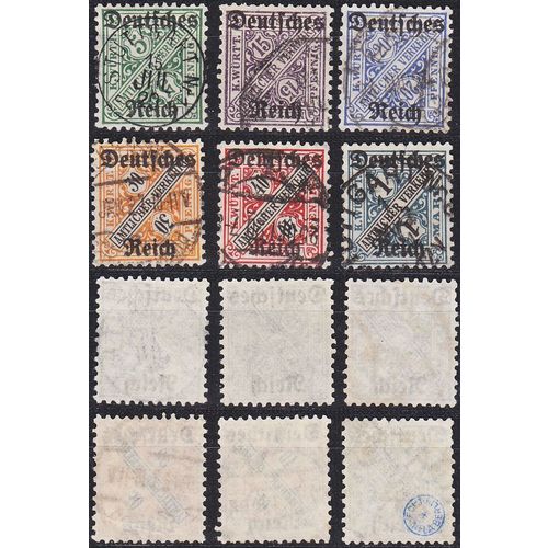GERMANY REICH Dienst [1920] MiNr 0057 ex ( O/used ) [01]