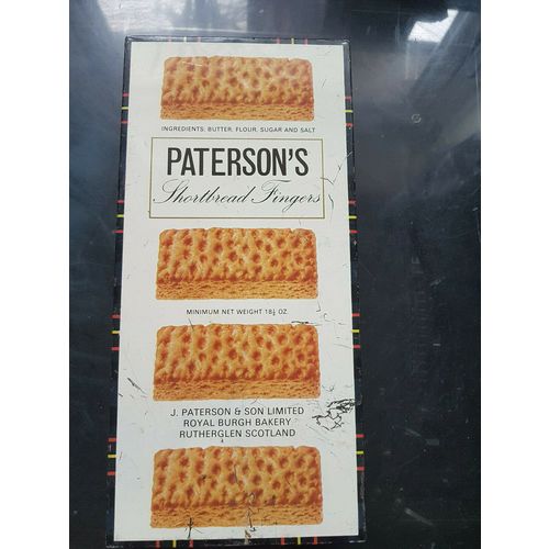 Paterson's Shortbread Fingers Tin - Scotland
