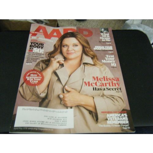AARP Magazine - Melissa McCarthy Cover - April/May 2018