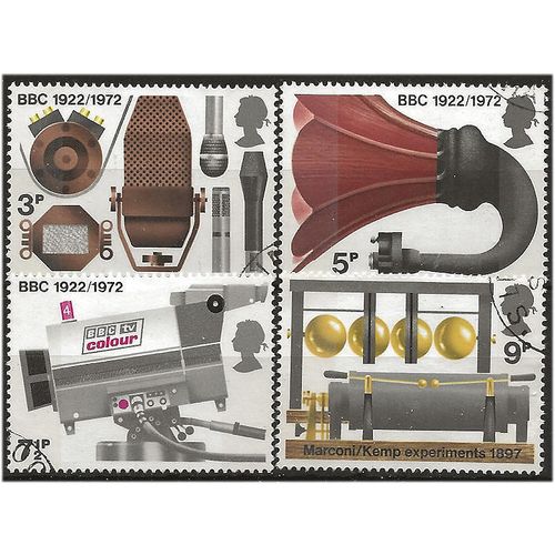 1972 BBC Set SG909-912 Very Fine Used ..