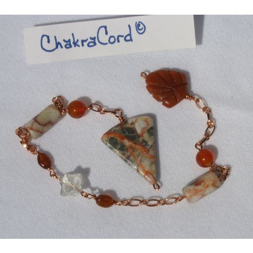 Chakracord Handmade Gemstone Pendulum Meditation 1 Dowsing Metaphysical Energy