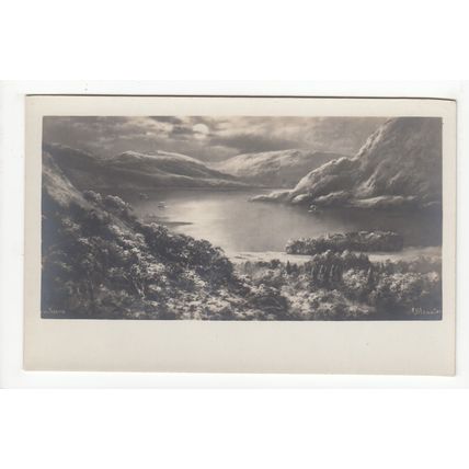Ullswater Elmer Keene Art Postcard Cumbria Chic Series