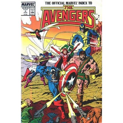Avengers: Official Marvel Index (Vol 1) # 002 NM MODERN AGE COMICS