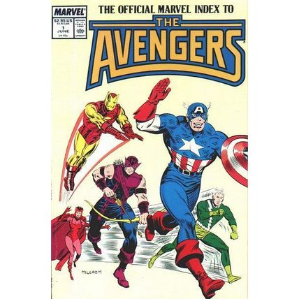Avengers: Official Marvel Index (Vol 1) # 001 FN+ ORIG US COMICS
