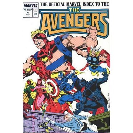 Avengers: Official Marvel Index (Vol 1) # 004 VFN MODERN AGE COMICS