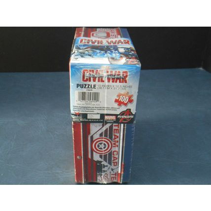 Marvel Avengers Captain America Team Stark 100 Pc Puzzle In Lunchbox Civil War