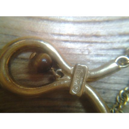 vintage trifari gold tone necklace