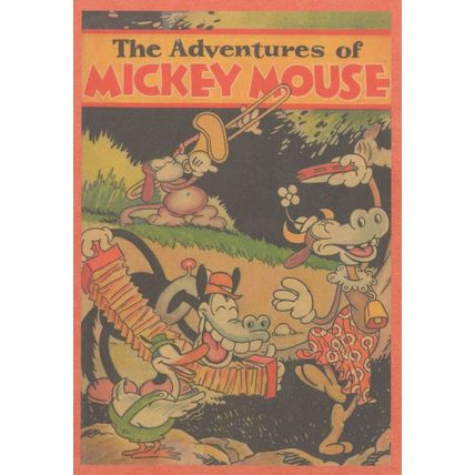 The Adventures Of Mickey Mouse Film Goofy Walt Disney Postcard