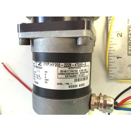 NEW BAUTZ HY200-2226-470A8-5,706853,HYBRID-SCHRLTT  MOTOR SERVO MOTOR,EB
