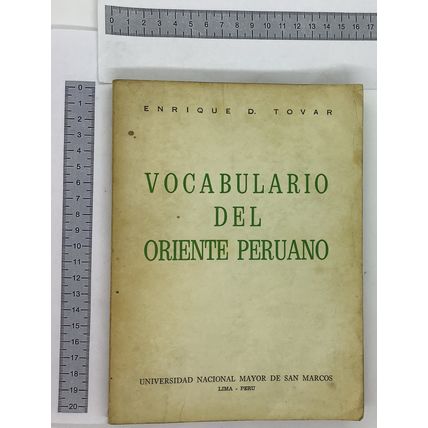 Vocabulario del Oriente Peruano