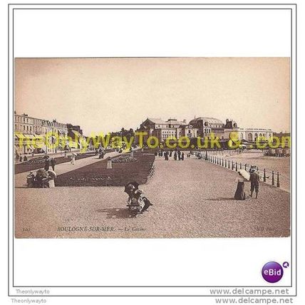 BOULOGNE-SUR-MER, LE CASINO, FRANCE, Postcard
