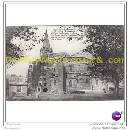 EGLISE DE SAINT PAULIEN, FRANCE, Postcard