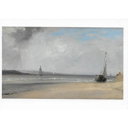 1029564: An Estuary in Northern France. Richard Parks Bonnington (1802-1828)
