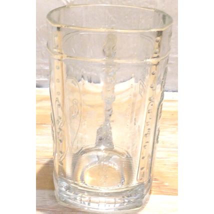 Vintage 1997 Coca Cola Santa Coke Machine 20 Oz Heavy Solid Glass Drinking Mug