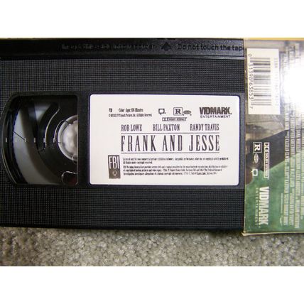 Frank and Jesse VHS Cassette