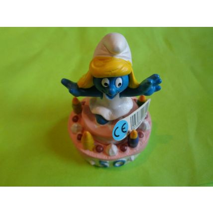 50th Anniversary Birthday cake Smurfette smurf
