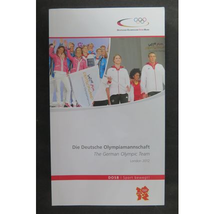 2012 LONDON OLYMPICS GERMAN TEAM GUIDE - RARE