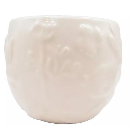 Pink Egg Shaped Ceramic Candle Vanilla Frosting Scented Candle Easter Bunny