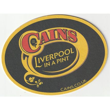 BEER MAT - CAINS BREWERY - LIVERPOOL IN A PINT - (Cat 086) - (2010)