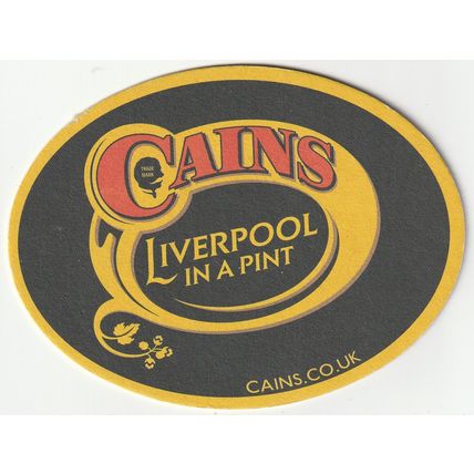 BEER MAT - CAINS BREWERY - LIVERPOOL IN A PINT - (Cat 086) - (2010)