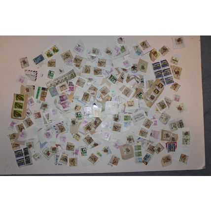 Far East Kiloware on Paper Mainly Large HVs ~160gm over 30 years old see photos