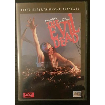 The Evil Dead Elite Entertainment Region 1 DVD UNCUT Sam Raimi - Rare