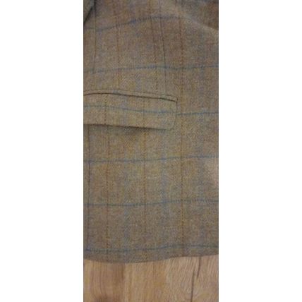 Vintage Harris Tweed St Michaels Jacket Mens 42R Green Pure Wool Country Blazer