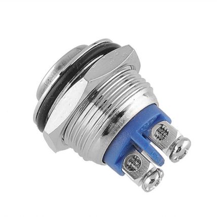 Metal Waterproof 16mm max 250V/3A Push Button Momentary Horn Switch Start