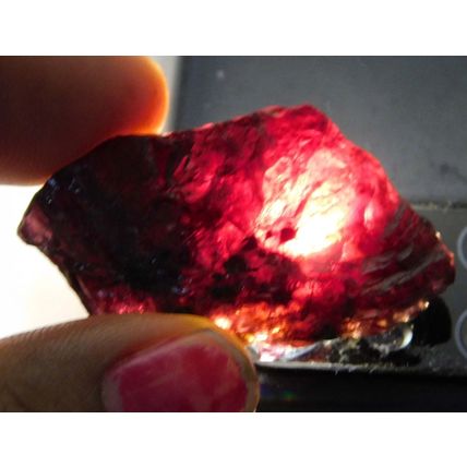 Natural Color Change Sapphire 6.90 Ct Certified Baguette Cut Loose Gemstone