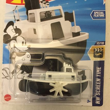 NEW Disney Mickey Mouse Steamboat Hotwheels 10/10