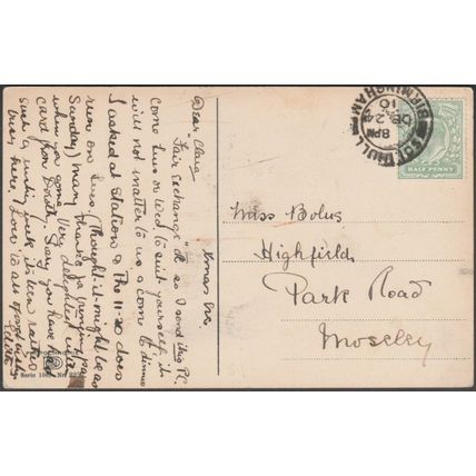 Landschaft mit Kleinen Heuhaufen, 1910 - Nenke & Ostermaier AK